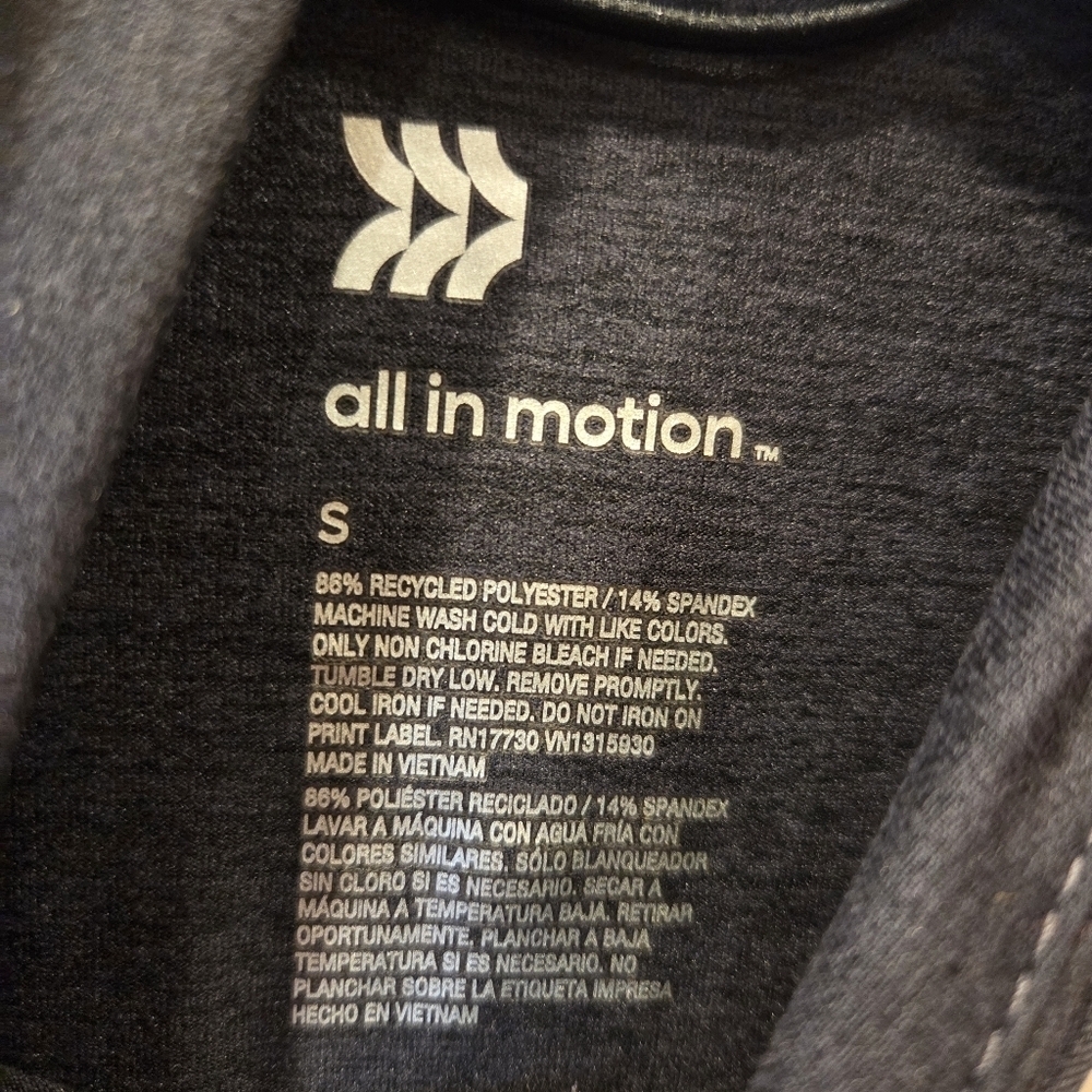 Women's Soft Stretch Jacket - Heathered Black Small New Active Running Gym Work - Picture 8 of 12